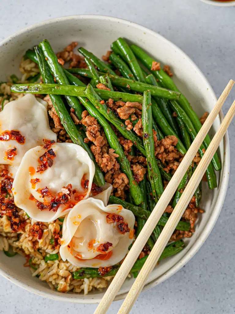 Stir-fried Pork and Green Beans