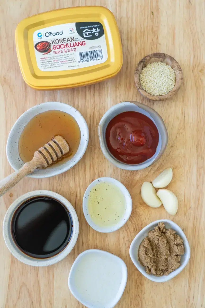 Korean Chicken Bao Recipe Sauce Ingredients